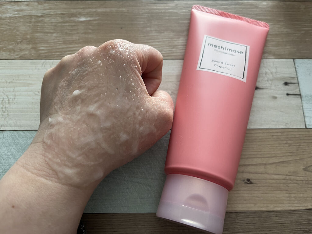 ゴマージュシュガー/meshimase/ボディスクラブを使ったクチコミ（3枚目）