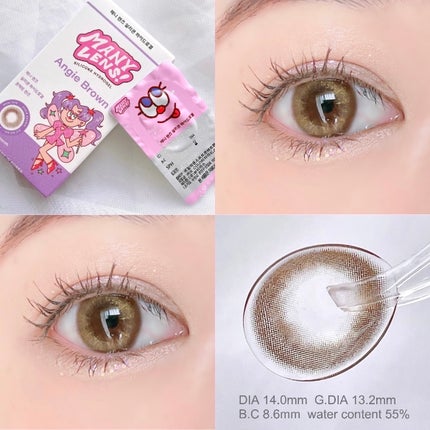 MANY LENS/MANY LENS/カラーコンタクトレンズを使ったクチコミ(1枚目)