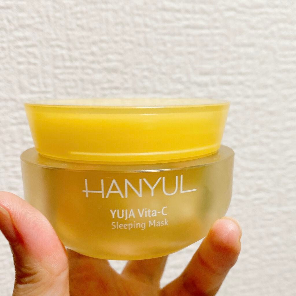 月光ゆず睡眠パック(旧バージョン)/HANYUL(ハンユル)/フェイスクリームを使ったクチコミ(2枚目)