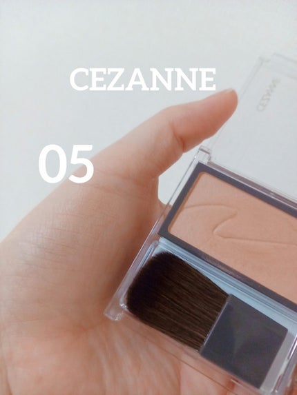 チークブラッシュ/CEZANNE/パウダーチークを使ったクチコミ(1枚目)
