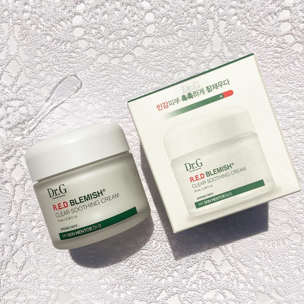 レッドB・Cスムージングクリーム/Dr.G/フェイスクリームを使ったクチコミ（1枚目）