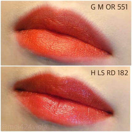 ルージュ アンリミテッド マット/shu uemura/口紅を使ったクチコミ(4枚目)