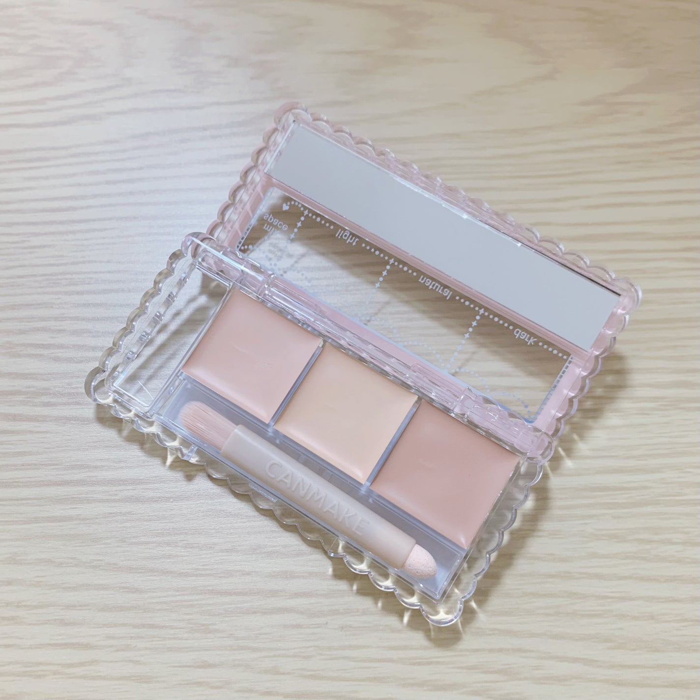 カラーミキシングコンシーラー/キャンメイク/パレットコンシーラーを使ったクチコミ(2枚目)