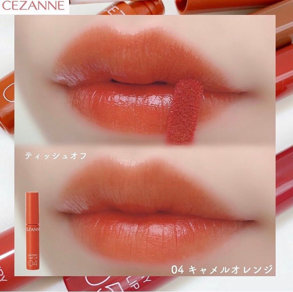 t._.v on LIPS 「CEZANNEtintlipセザンヌのティントリップから新色が..」(6枚目)