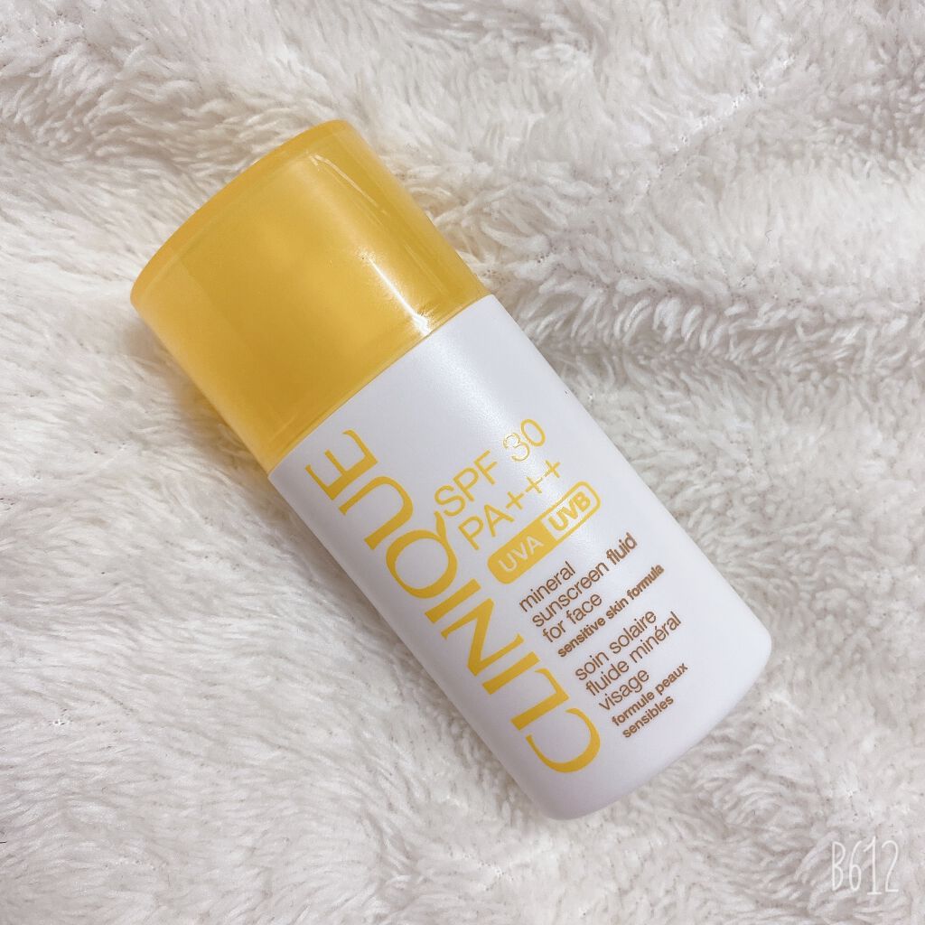 SPF30 ミネラル サンスクリーン フルイド フォー フェース/CLINIQUE/日焼け止め・UVケアを使ったクチコミ(1枚目)