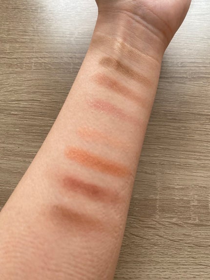 ウォーム メモリーズ アイシャドウパレット/RMK/アイシャドウパレットを使ったクチコミ(2枚目)