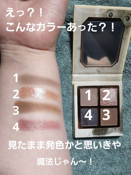 Venus Marble アイシャドウキャットシリーズ/Venus Marble/アイシャドウパレットを使ったクチコミ(3枚目)