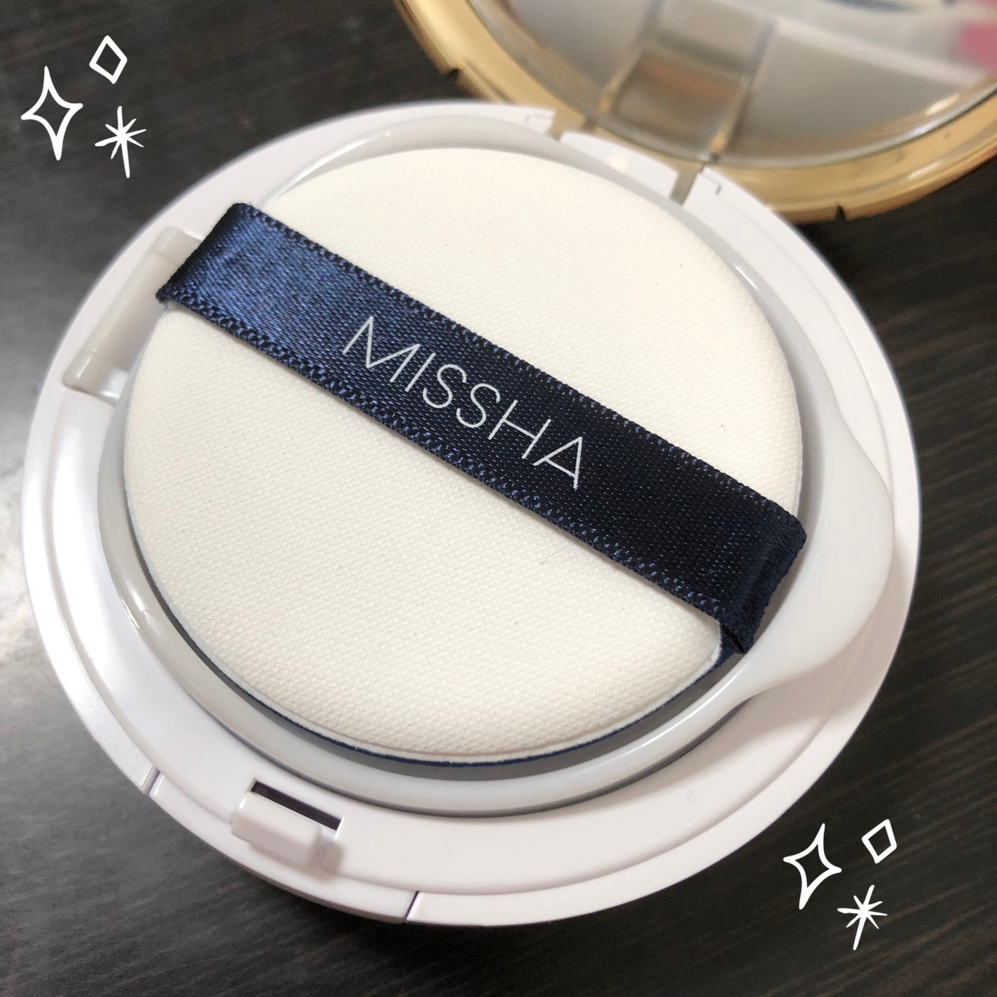 M クッション ファンデーション(モイスチャー)/MISSHA/クッションファンデーションを使ったクチコミ(1枚目)