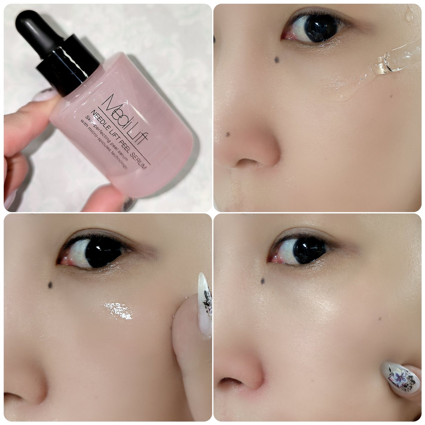 メディリフト ニードルリフトピールセラム/YA-MAN TOKYO JAPAN/美容液を使ったクチコミ(4枚目)