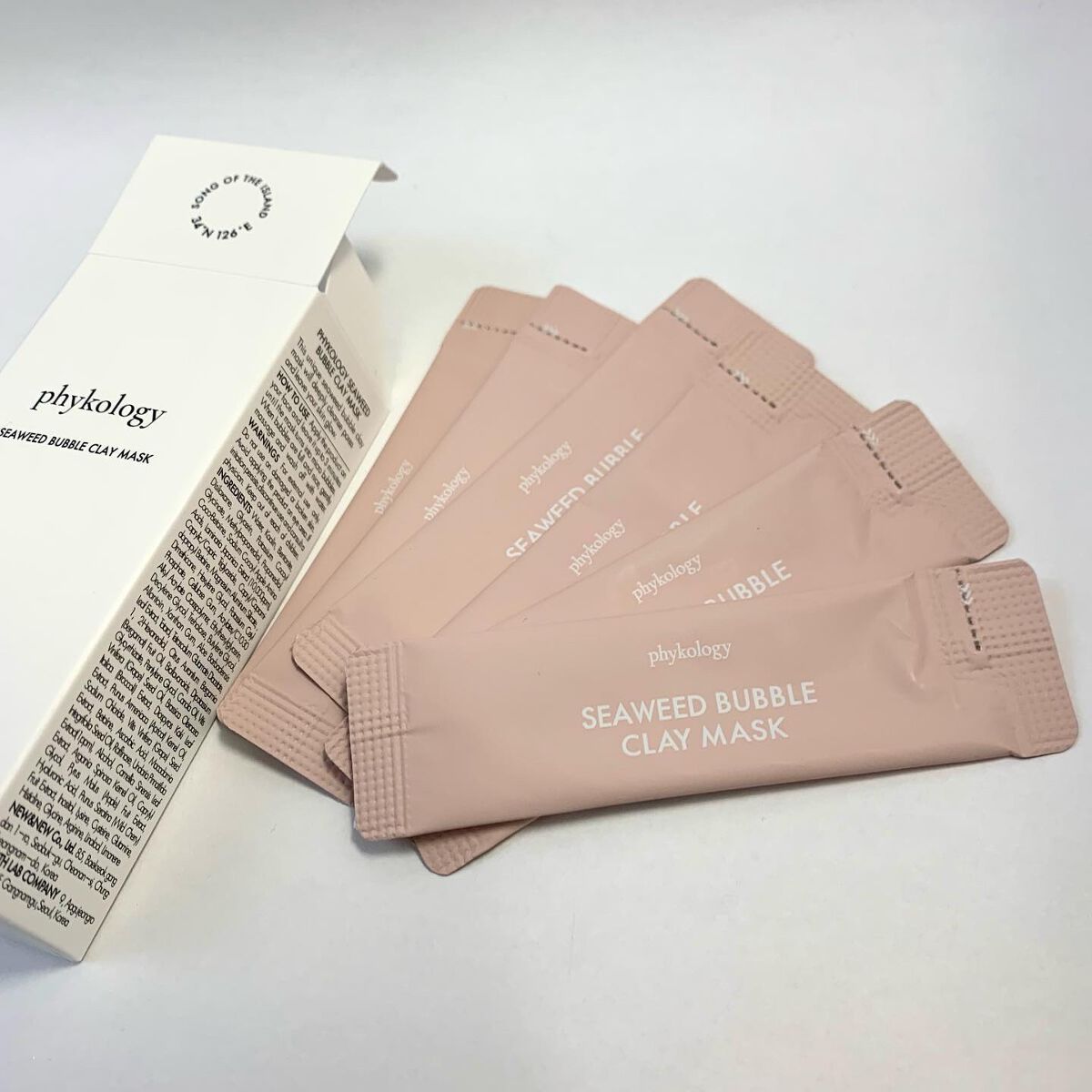 海藻（シーウィード）バブル クレイマスク/phykology/洗い流すパック・マスクを使ったクチコミ（1枚目）