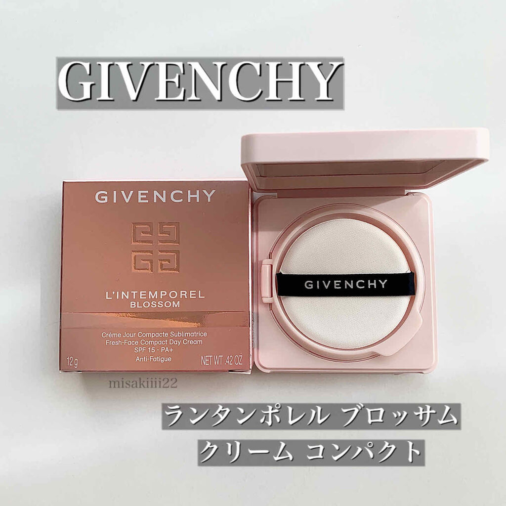 ランタンポレル ブロッサム クリーム コンパクト/GIVENCHY/化粧下地を使ったクチコミ（1枚目）