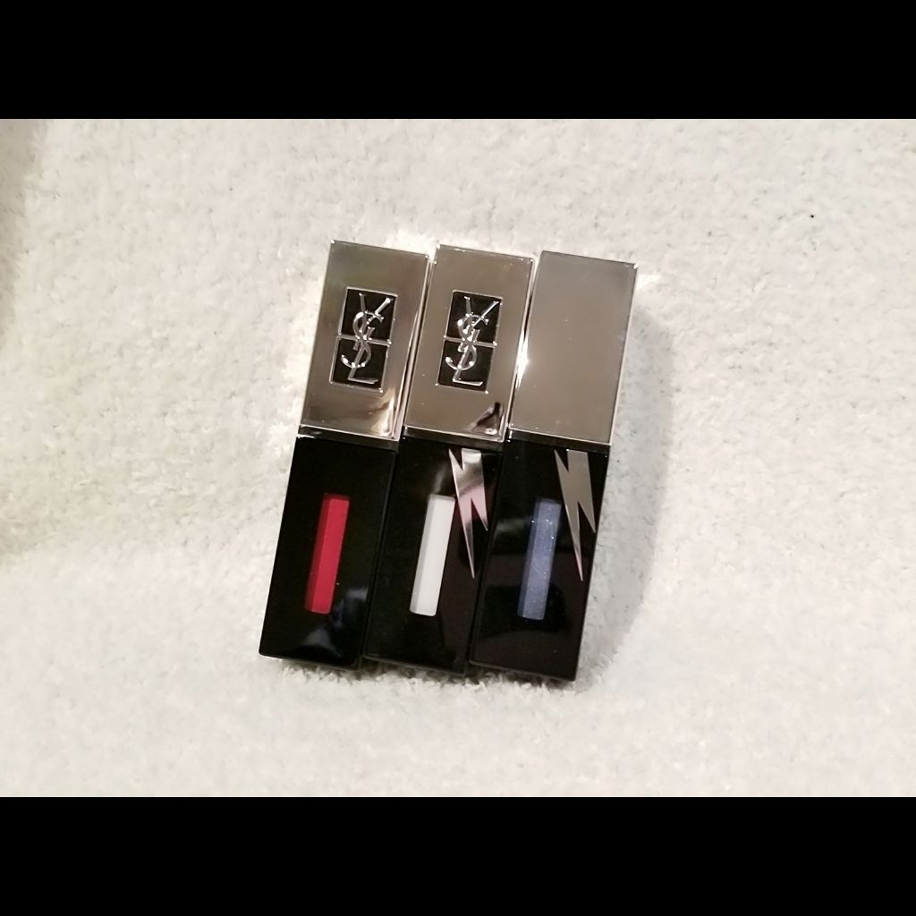 ルージュ ピュールクチュール ヴェルニ ザ ホログラフィックス/YVES SAINT LAURENT BEAUTE/口紅を使ったクチコミ（1枚目）