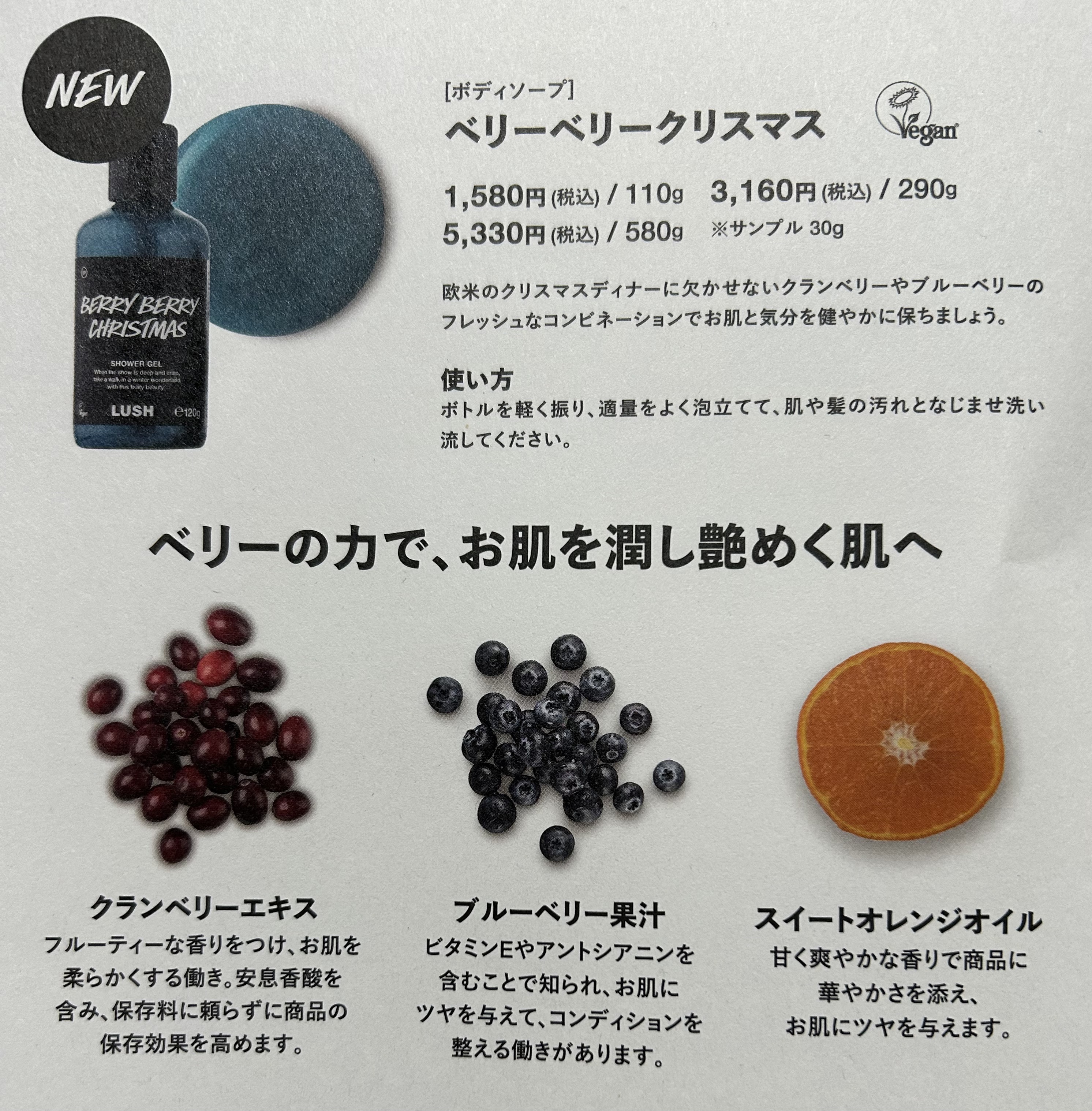 試してみた】ラッシュ ベリーベリークリスマスのリアルな口コミ