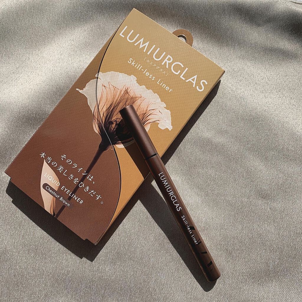 スキルレスライナー/LUMIURGLAS/リキッドアイライナーを使ったクチコミ（1枚目）