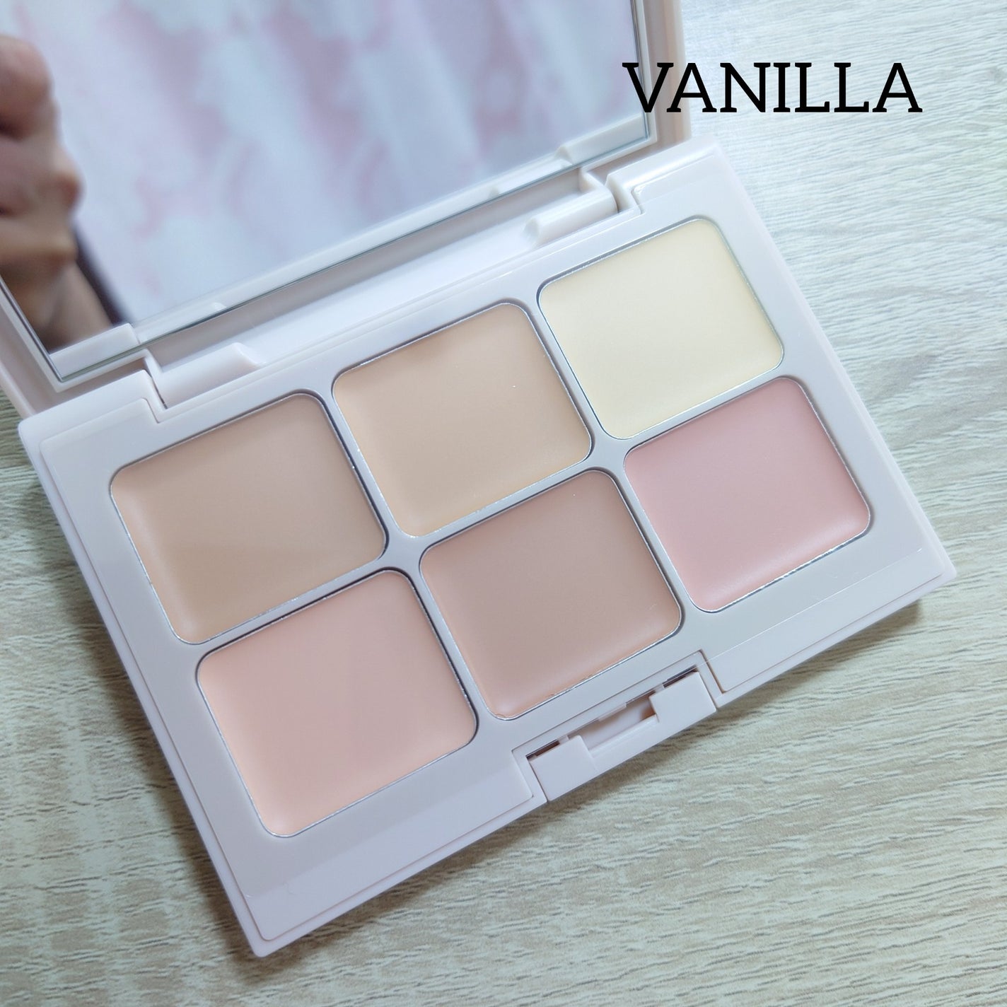 マルチフィックスコンシーラー&カラーコレクター/SHEGLAM/パレットコンシーラーを使ったクチコミ(2枚目)