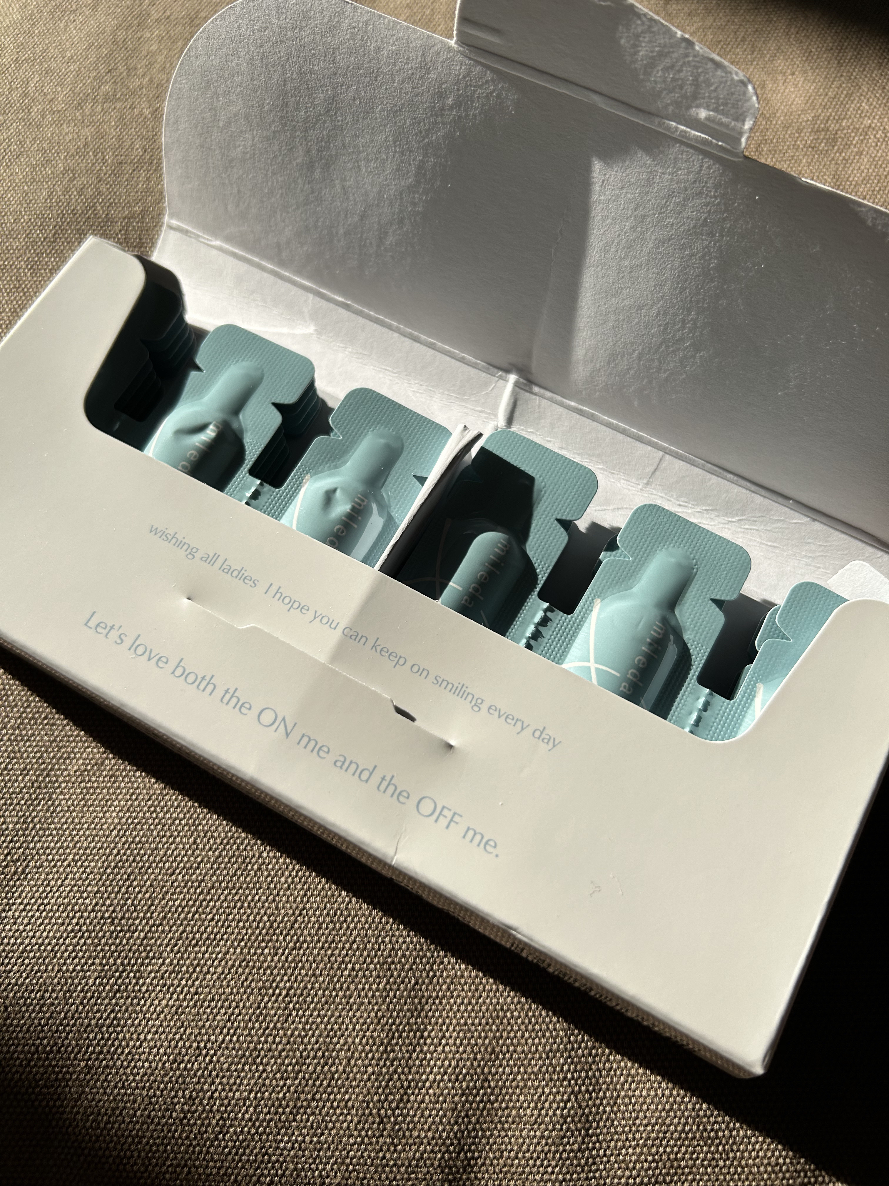 スムースリペアセラム/mileda/美容液を使ったクチコミ（2枚目）