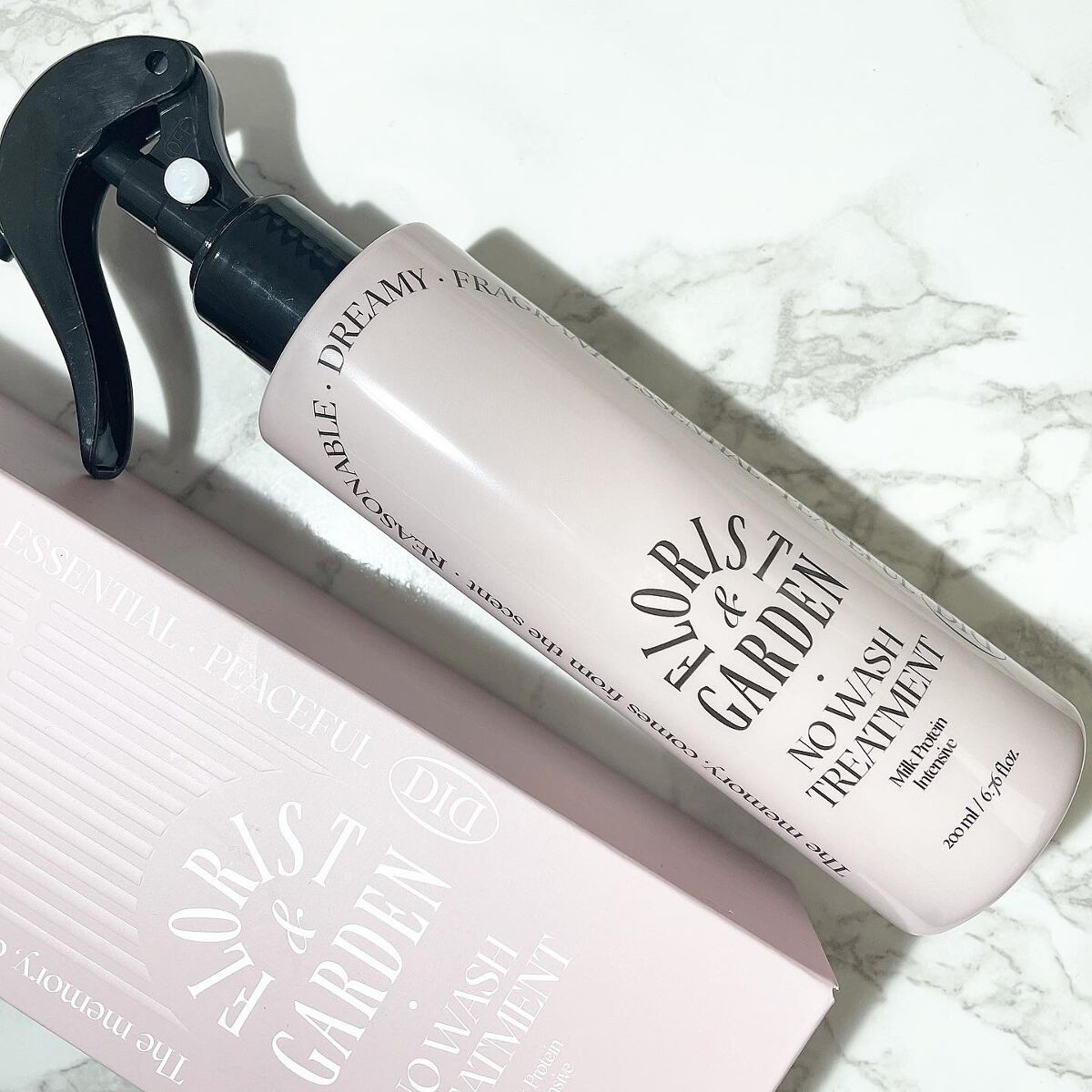 ミルクプロテインインテンシブ ノーウォッシュアンプルトリートメント フローリストガーデン/odiD/ヘアミルクを使ったクチコミ(1枚目)