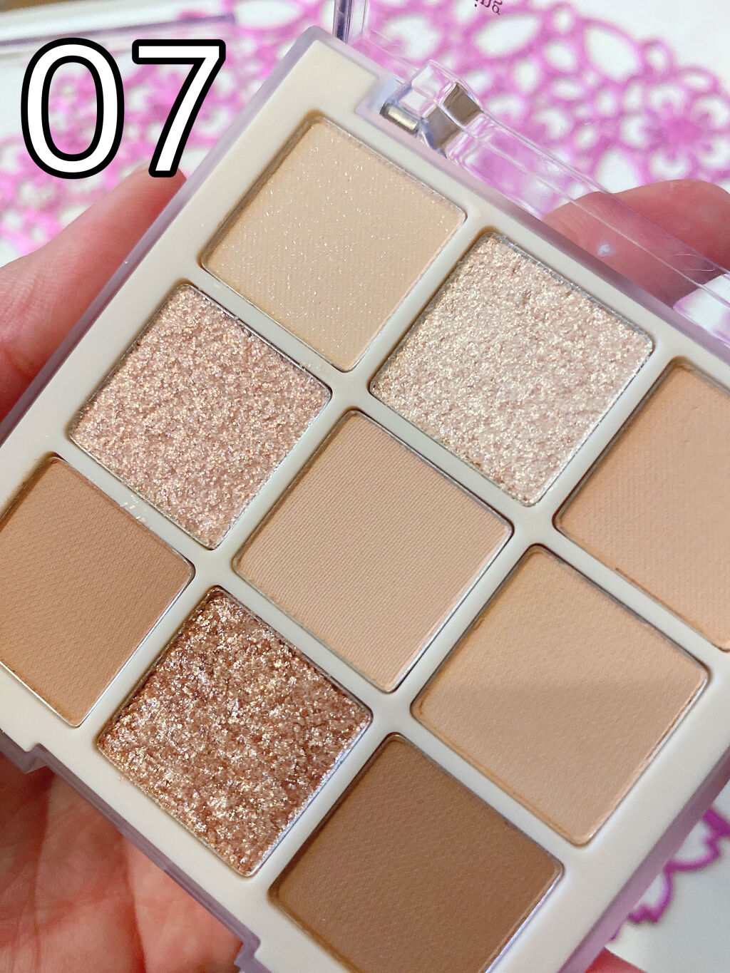 ベターザンアイズ/rom&nd/アイシャドウパレットを使ったクチコミ（2枚目）