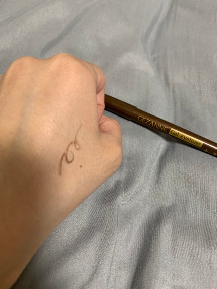 ジェルアイライナー/CEZANNE/ジェルアイライナーを使ったクチコミ(3枚目)