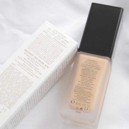 ゼン ウェア フルイド/DECORTÉ/リキッドファンデーションを使ったクチコミ(2枚目)