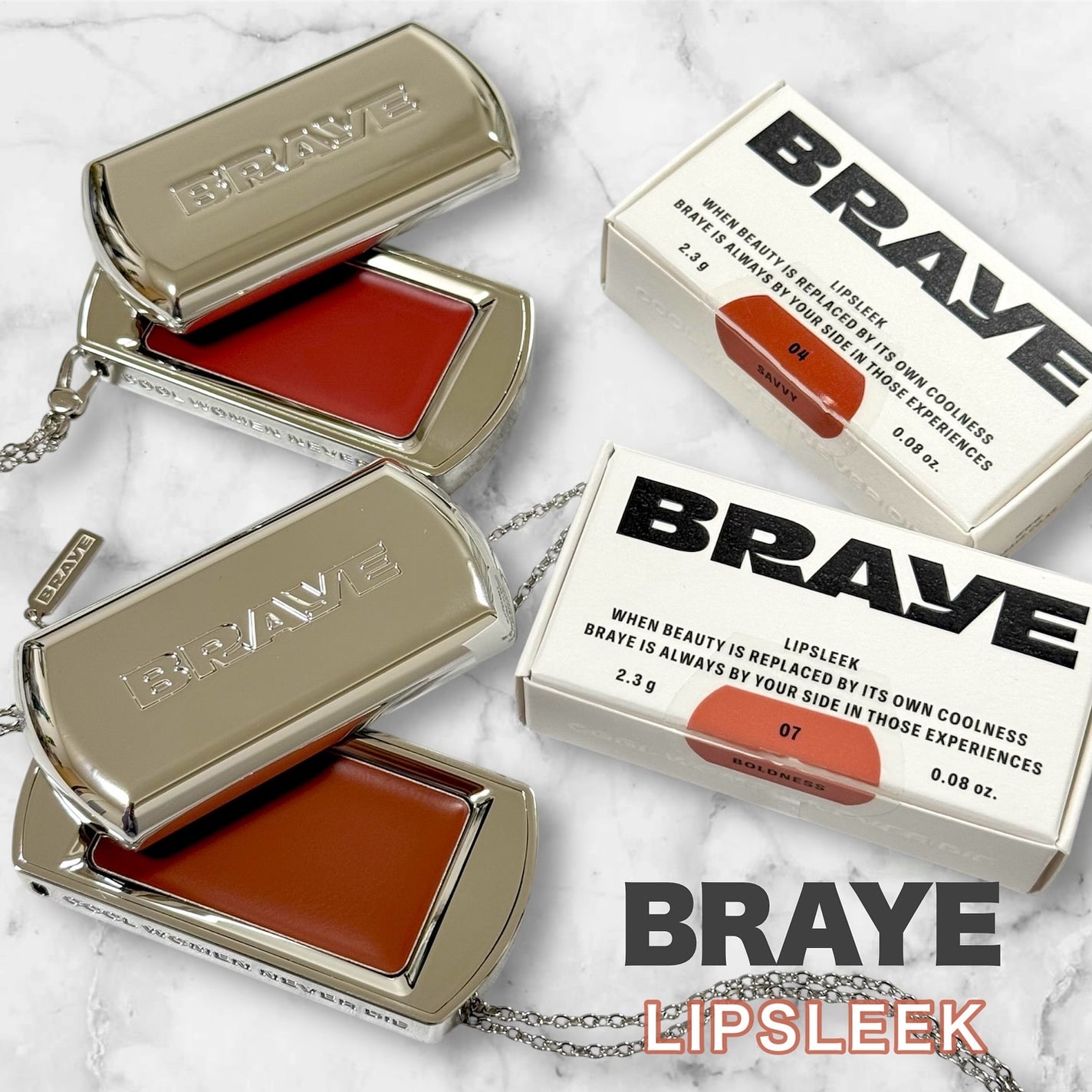 BRAYE LIPSLEEK/BRAYE/口紅を使ったクチコミ(1枚目)