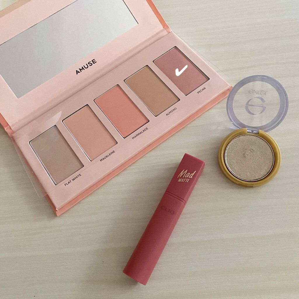 シャイニーシャドウ N/excel/単色アイシャドウを使ったクチコミ(1枚目)