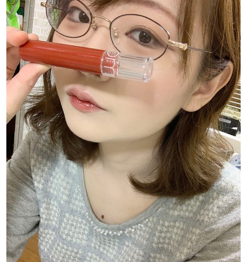 グラスティングウォーターティント/rom&nd/リップティントを使ったクチコミ(1枚目)