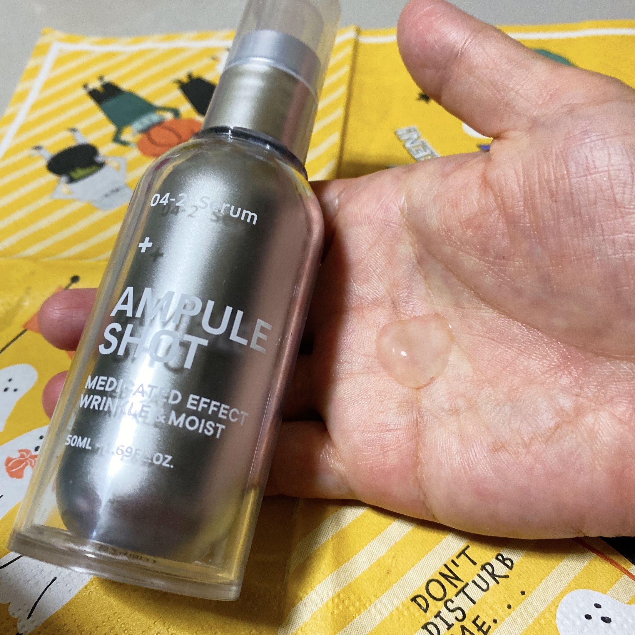 薬用 エフェクト リンクル＆モイスト セラム/AMPULE SHOT/美容液を使ったクチコミ（2枚目）