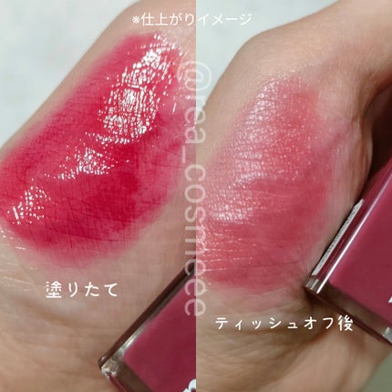 ブラッディライアー コーティングティント/lilybyred/リップティントを使ったクチコミ(5枚目)