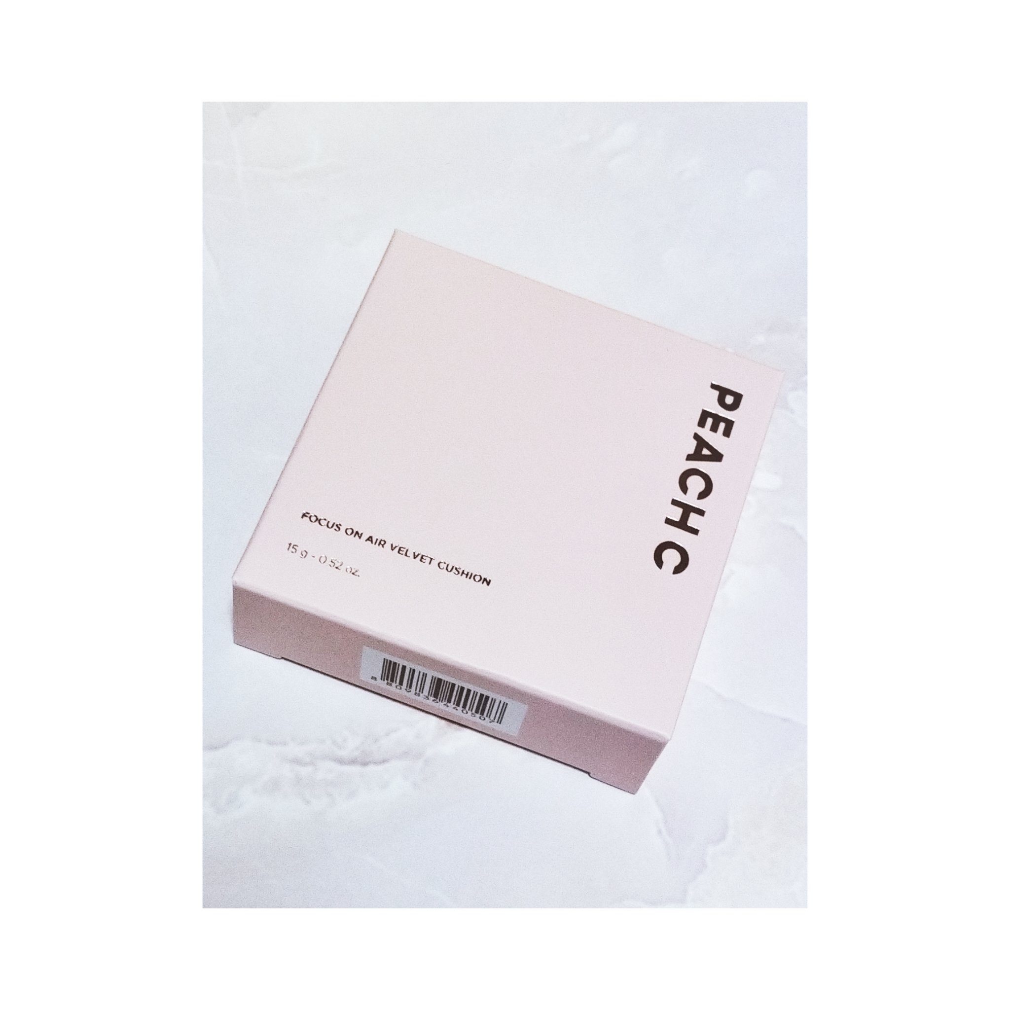 ピーチC フォーカスオン エアーベルベットクッション/Peach C/クッションファンデーションを使ったクチコミ（1枚目）