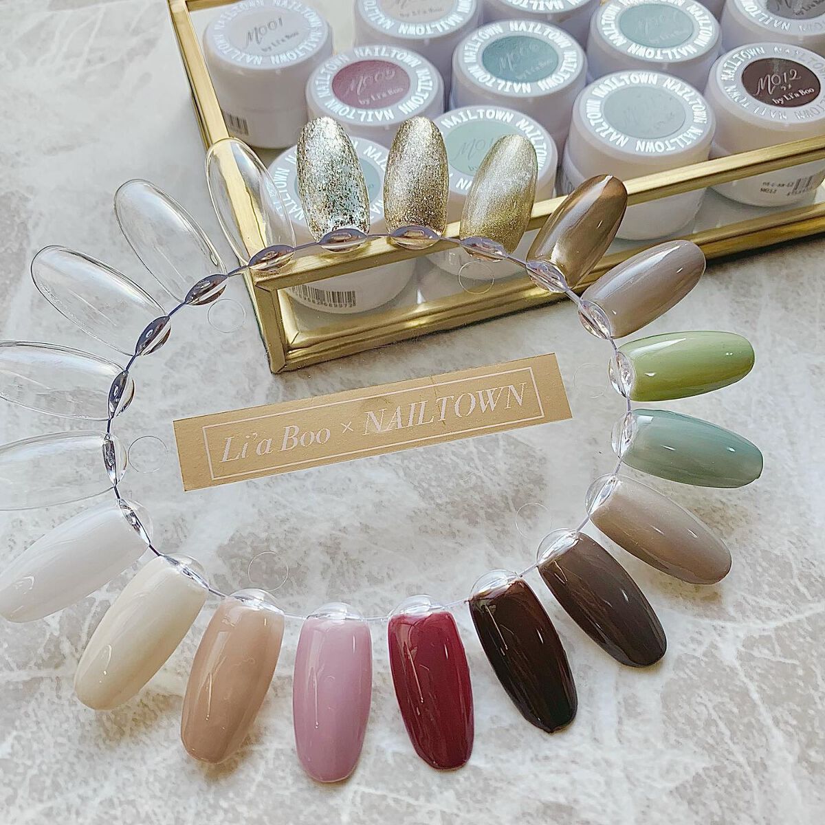 izu_nail♡フォロバLIPSパートナー on LIPS 「..@37__liaboo@nail_town.shop..#..」(1枚目)