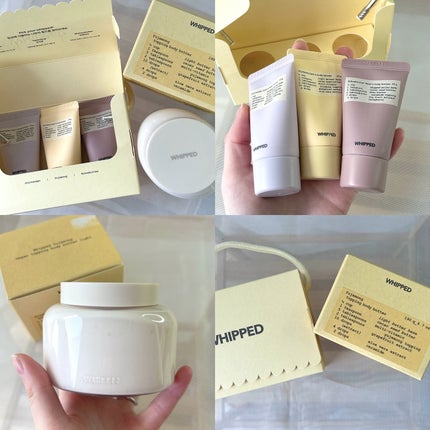 ホイップドハンド&ボディバター3種類バターバッグ/WHIPPED/ハンドクリームを使ったクチコミ(6枚目)