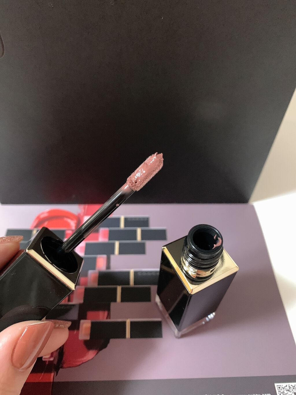 コンフォート リップ フルイド グロウ/SUQQU/口紅を使ったクチコミ（2枚目）