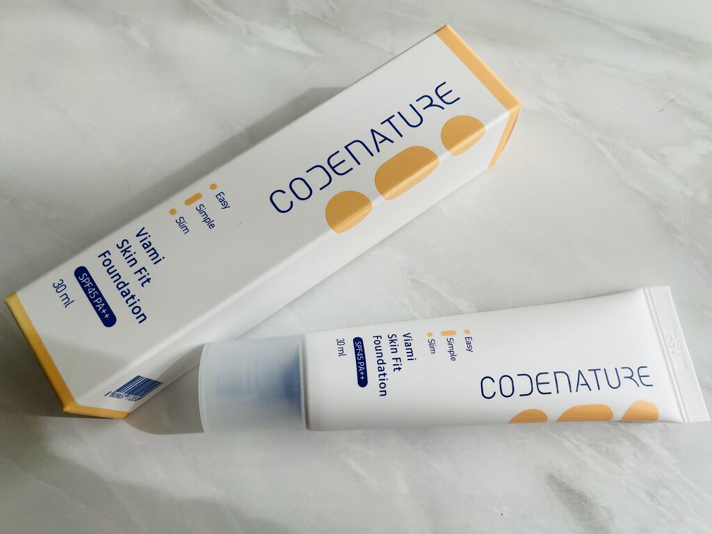 CODENATURE ビアミスキンフィットファンデーションのクチコミ「| コードネイチャー |

ビアミスキンフィットファンデーション

気になる肌のくすみやシミを.....」（1枚目）