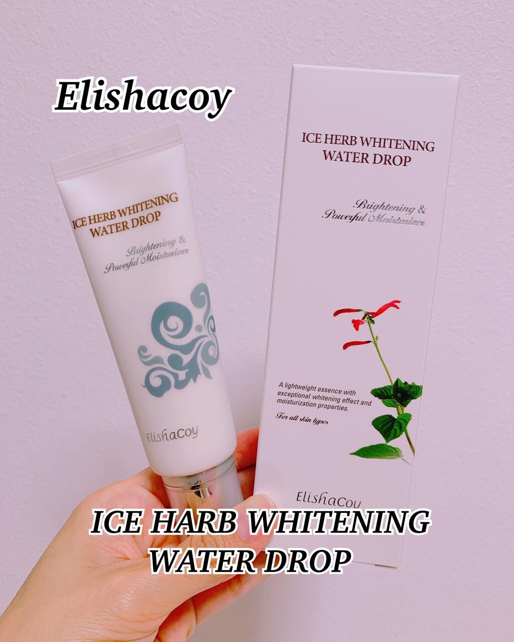  	アイスハーブホワイトニングウォータードロップ/Elishacoy/美容液を使ったクチコミ（1枚目）