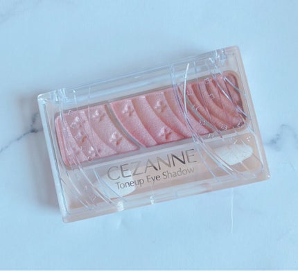 トーンアップアイシャドウ/CEZANNE/アイシャドウパレットを使ったクチコミ(2枚目)