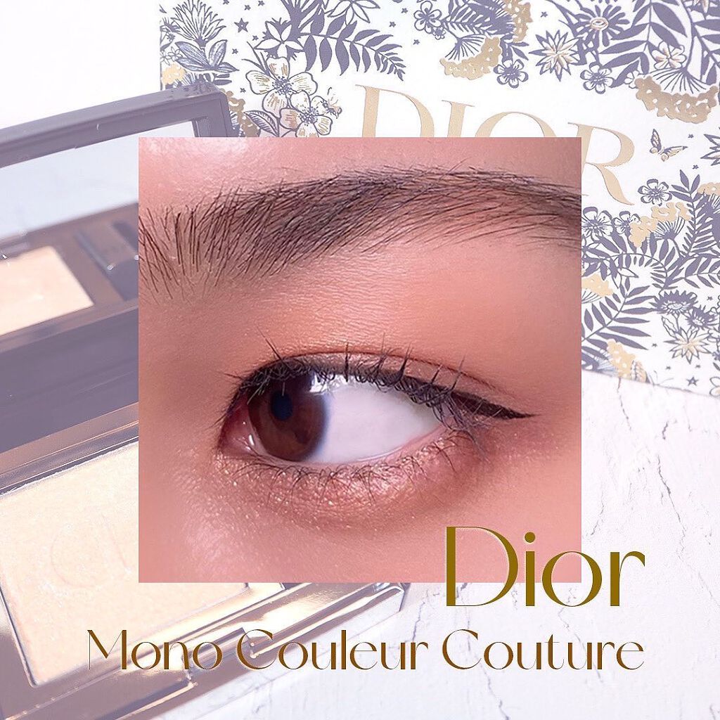 モノ クルール クチュール/Dior/単色アイシャドウを使ったクチコミ(1枚目)
