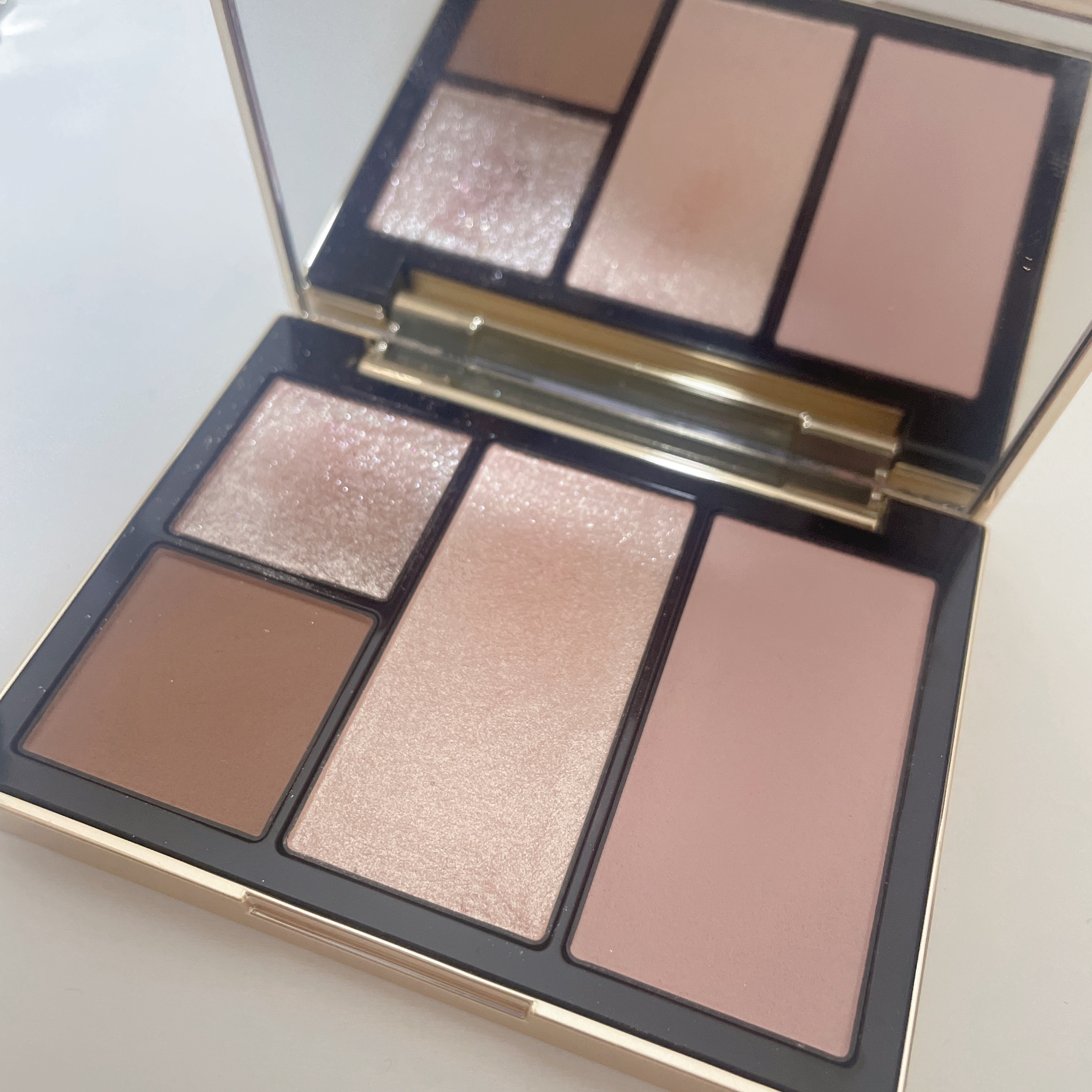 フェイス スタイリスト  EX05 Rose Lace /SNIDEL BEAUTY/アイシャドウパレットを使ったクチコミ（1枚目）