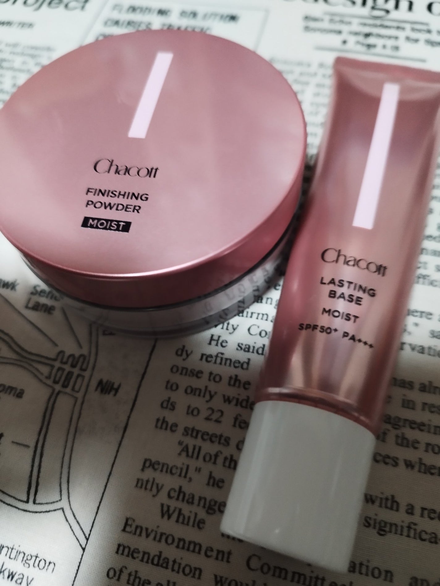 フィニッシングパウダー モイストC/チャコット・コスメティクス/ルースパウダーを使ったクチコミ(1枚目)