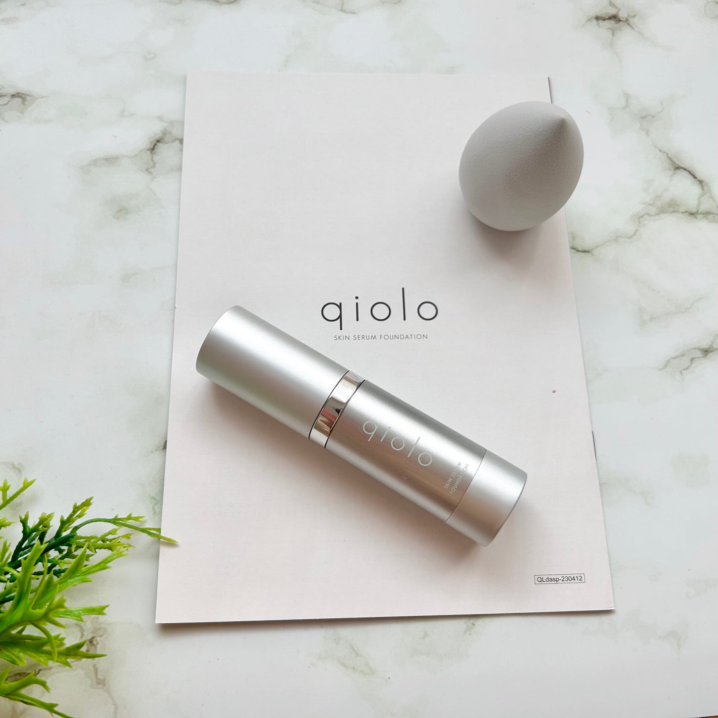 スキンセラムファンデーション/qiolo/リキッドファンデーションを使ったクチコミ(7枚目)