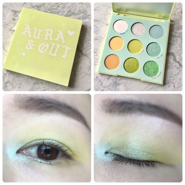 Aura & Out /ColourPop/アイシャドウパレットを使ったクチコミ（1枚目）