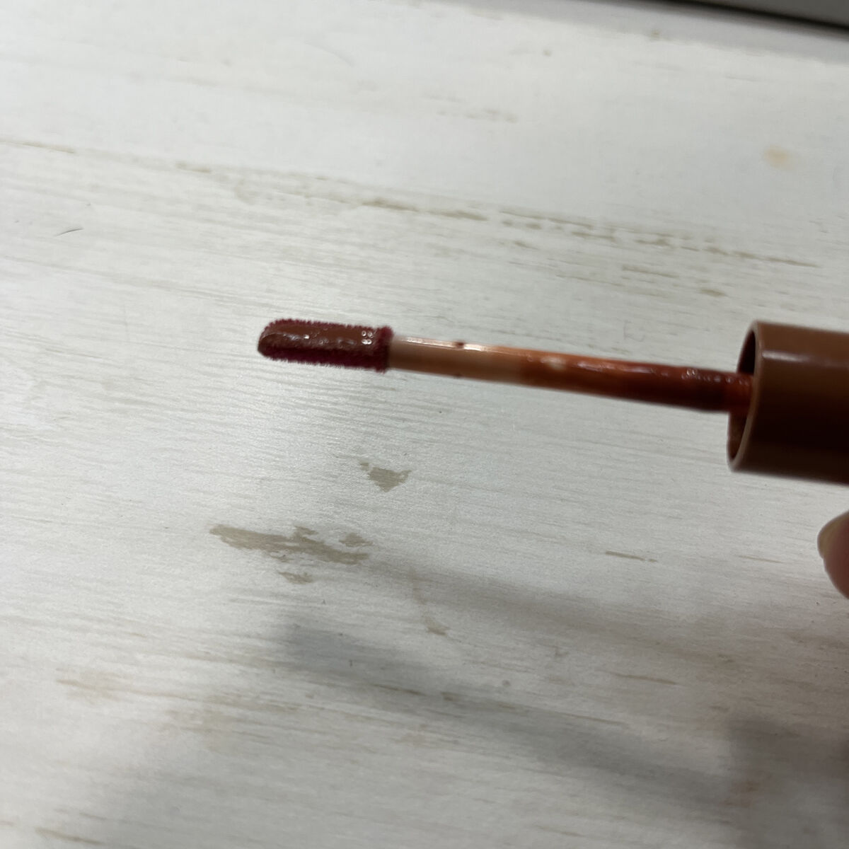 ジューシーラスティングティント/rom&nd/リップティントを使ったクチコミ（3枚目）