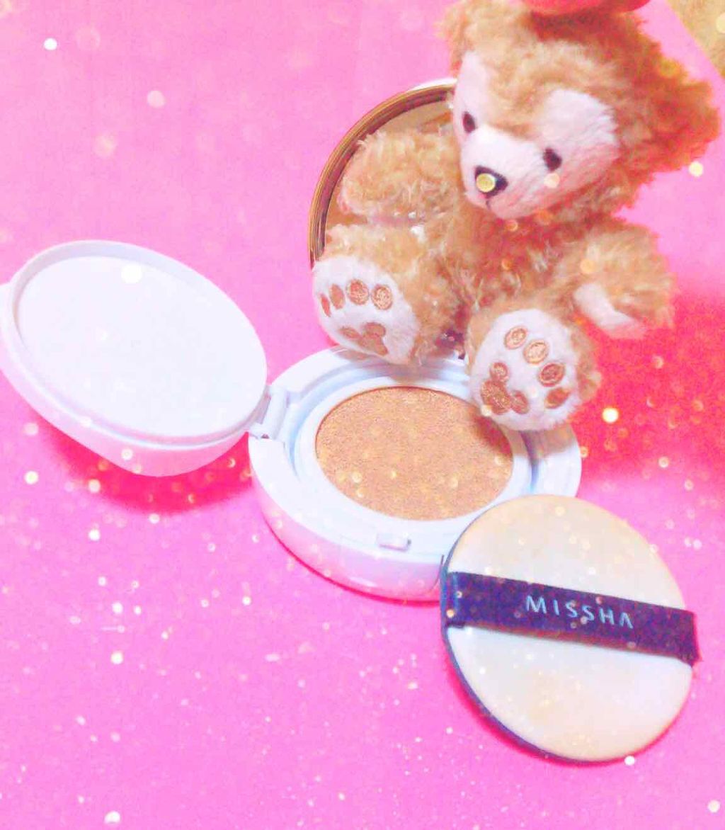M クッション ファンデーション(モイスチャー)/MISSHA/クッションファンデーションを使ったクチコミ（2枚目）