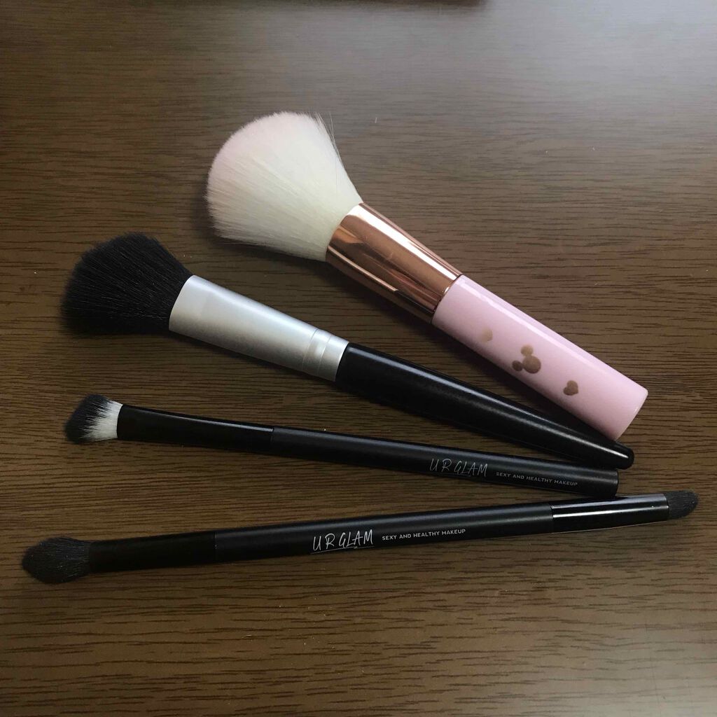 UR GLAM　SHADING BRUSH/U R GLAM/メイクブラシを使ったクチコミ（1枚目）