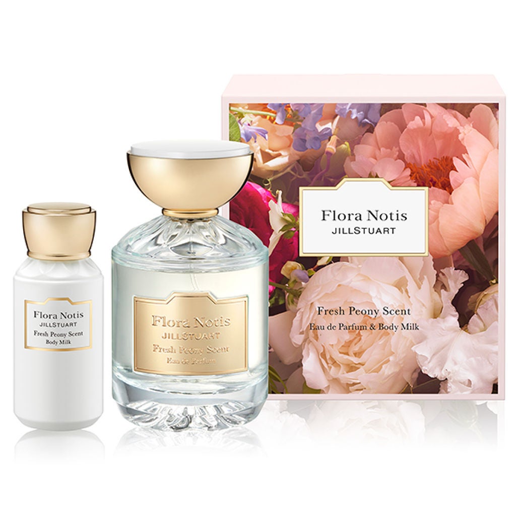 フレッシュピオニー オードパルファン&ボディミルク Flora Notis JILL STUART