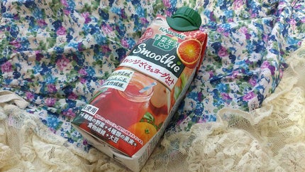 野菜生活100 Smoothie オレンジざくろ&ヨーグルトMix/野菜生活100/スムージーを使ったクチコミ(1枚目)