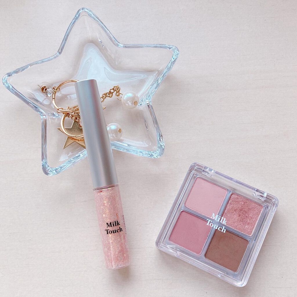 ビーマイファーストアイパレット/Milk Touch/アイシャドウパレットを使ったクチコミ(3枚目)