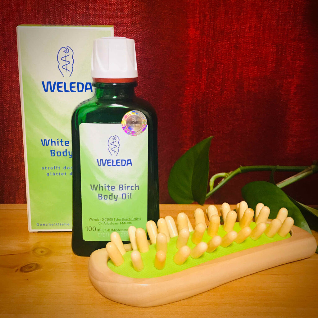 ボディシェイプブラシ/WELEDA/ボディグッズを使ったクチコミ（1枚目）