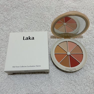 ミドルトーンアイシャドウコレクターパレット/Laka/アイシャドウパレットを使ったクチコミ（1枚目）