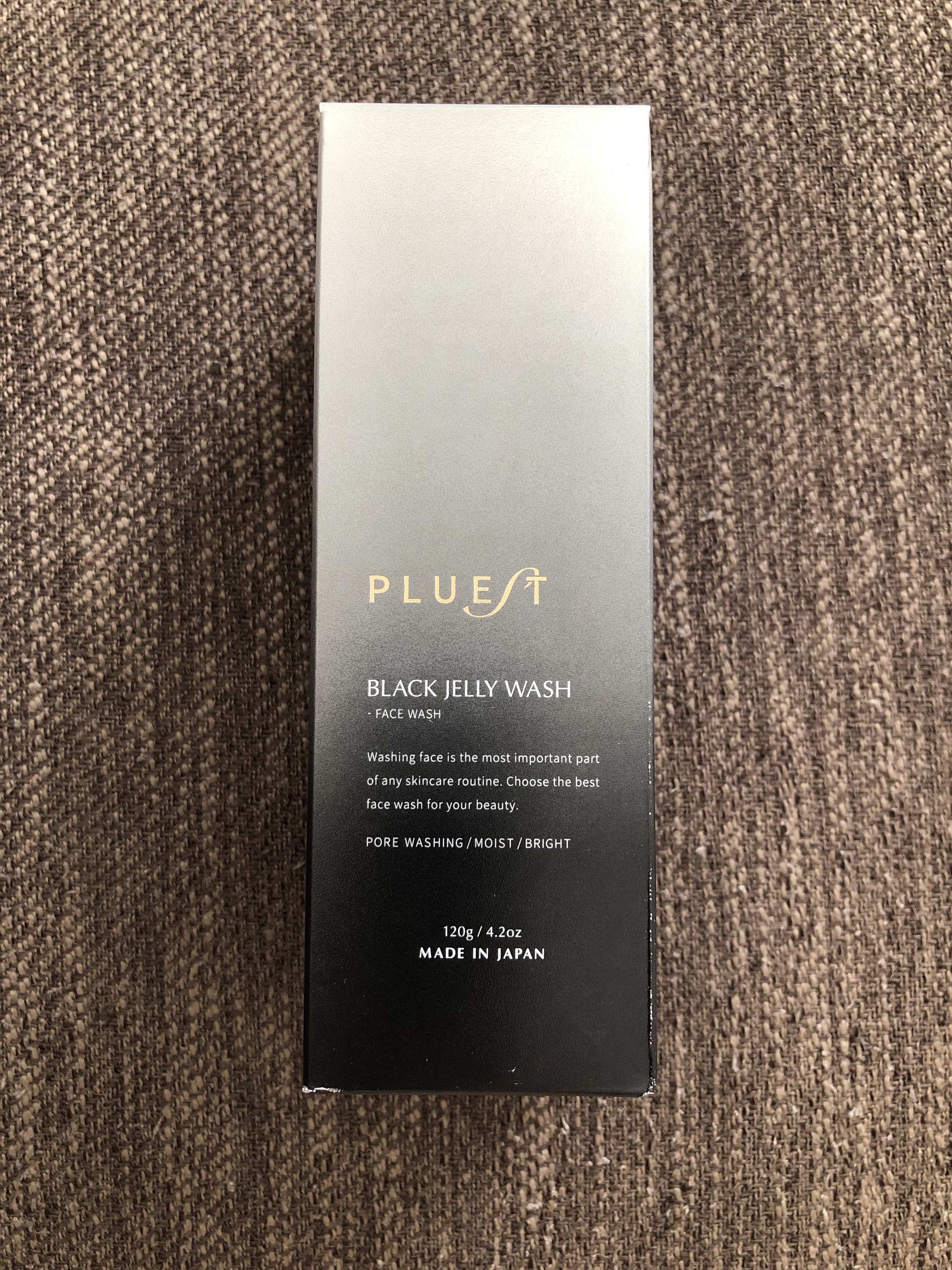 BLACK JELLY WASH（ブラックジェリーウォッシュ）/PLUEST/その他洗顔料を使ったクチコミ（2枚目）